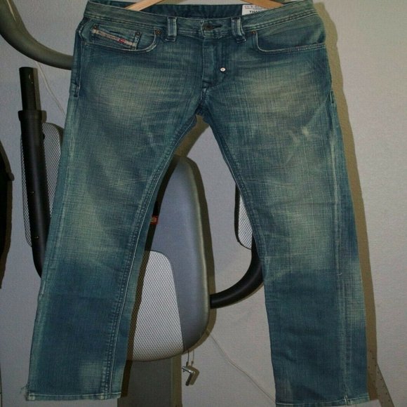 Mens Diesel Thanaz Wash 0072C Jean